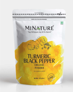 minature tumeric black pepper