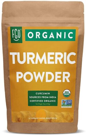 Organic Turmeric Root Powder w Curcumin