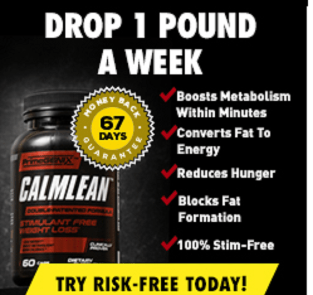 CalmLean - Non-stimulant Fat Burner.