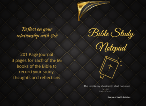 BIBLE STUDY NOTEPAD: A Christian Notepad: A resource for Journaling Scripture Paperback – September 13, 2022